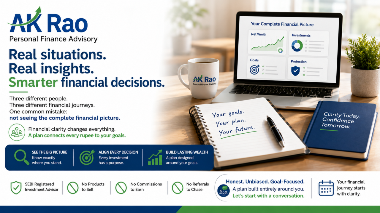 Three clients, three net worths, one mistake