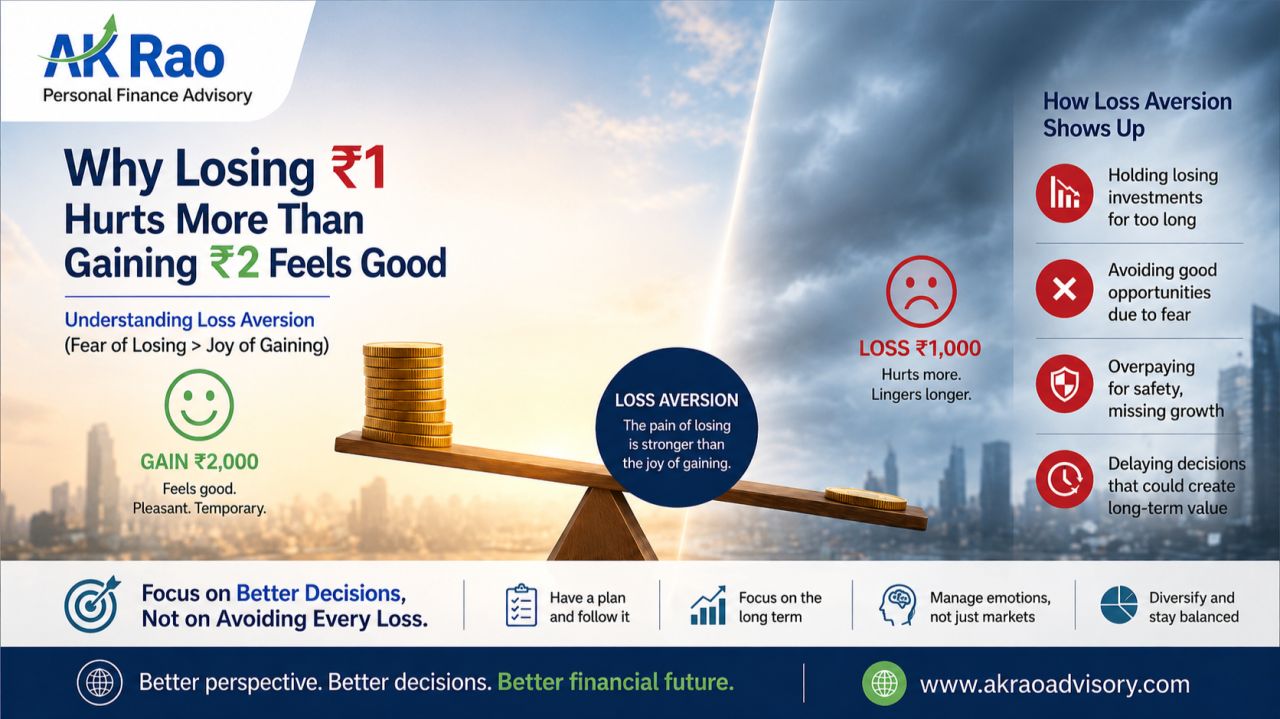 Why losing one rupee hurts more than gaining two